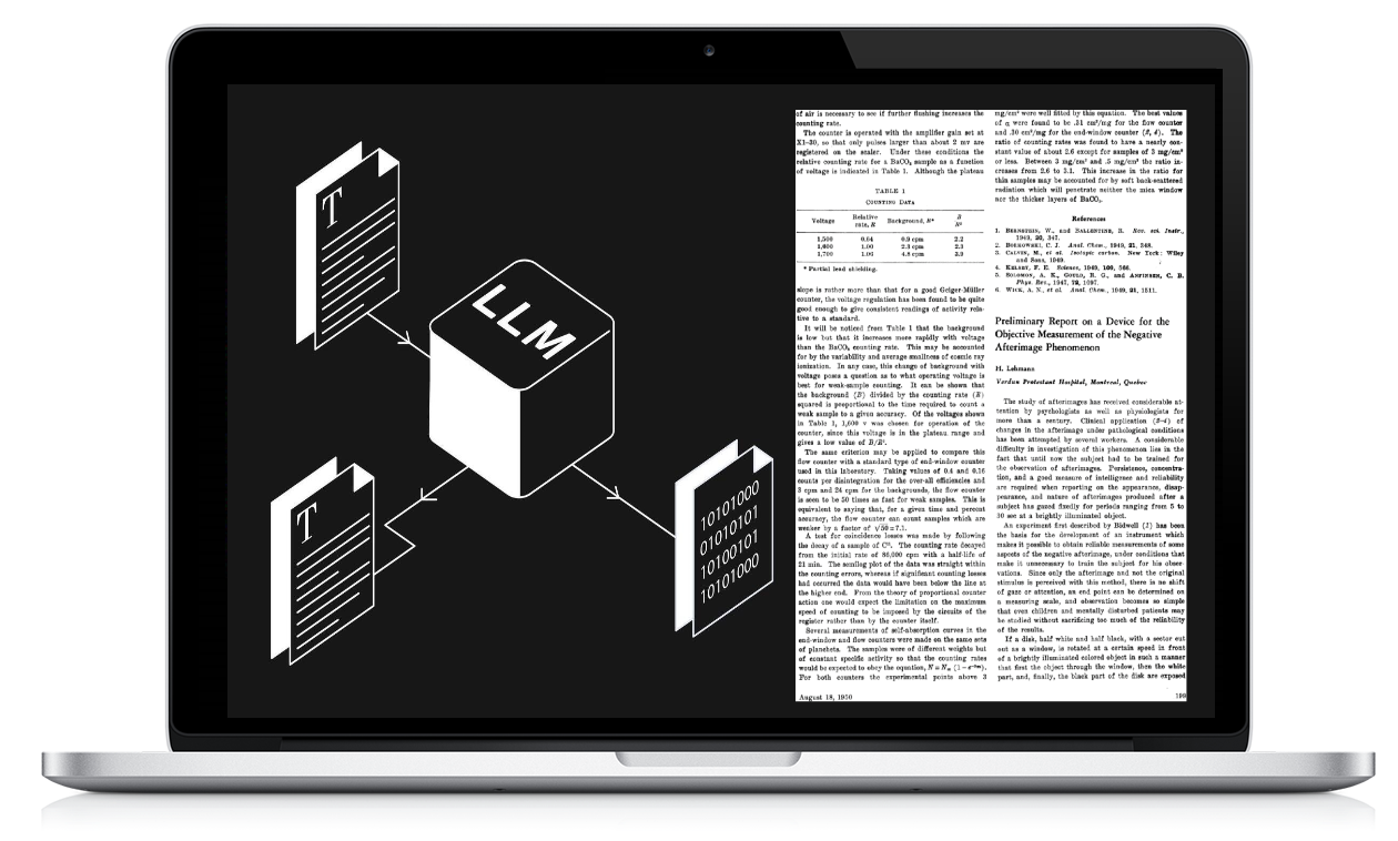 Large Language Model Reporting